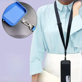 Cordão Salva Celular Acetinado Personalizado 