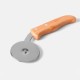 Cortador de Pizza em Madeira/Inox Personalizado