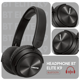 Headphone Bluetooth Elite K9 Personalizado