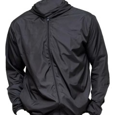 Jaqueta Corta-Vento com Capuz sem Forro Personalizada