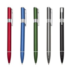 Caneta Alumínio Esferográfica Clique Personalizada