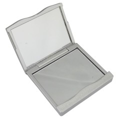 Espelho Plástico Duplo Sem Aumento Personalizado