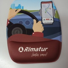 Mouse Pad Ergonômico Antialérgico NR-17 Personalizado