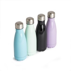 Garrafa Inox 540ml com Acabamento Brilhante Personalizada