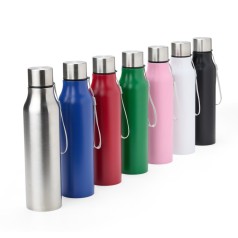 Garrafa Inox 1 Litro Logo Personalizado