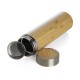 Garrafa Térmica Bambu e Inox Personalizada
