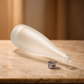 Garrafa de Vidro 550ml Fosca Personalizada