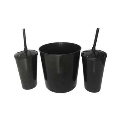 Kit Almofada com Porta Pipoca Personalizado