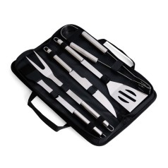 Kit Churrasco 5 Peças em Inox Personalizado