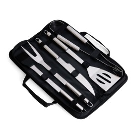 Kit Churrasco 5 Peças em Inox Personalizado