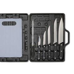 Kit Churrasco em Inox com Maleta Personalizado