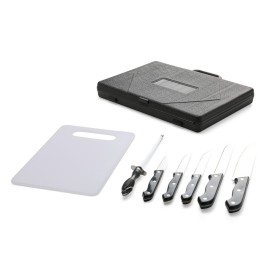 Kit Churrasco em Inox com Maleta Personalizado