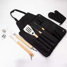 Kit Churrasco em Estojo de Nylon Personalizado