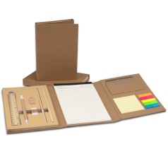 Kit Ecológico para Anotações Kraft Personalizado