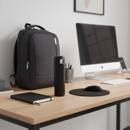 Kit Executivo 4 Peças Viagem e Escritório Personalizado