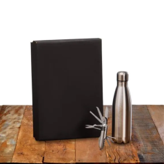 Kit Garrafa e Canivete 11 Funções Personalizado