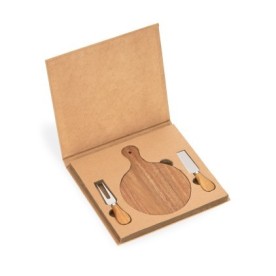 Kit Queijo com Estojo Kraft Personalizado