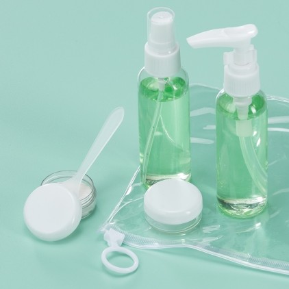 Kit Viagem 5 Peças Personalizado com Ziplock