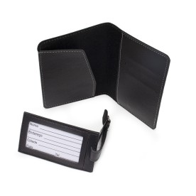 Kit Viagem Bidins em Couro Sintético Personalizado