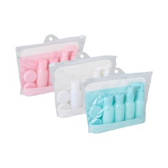 Kit Viagem Personalizado de Plástico 6 Peças