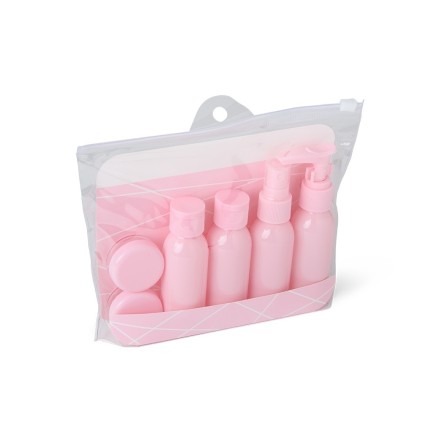 Kit Viagem Personalizado de Plástico 6 Peças