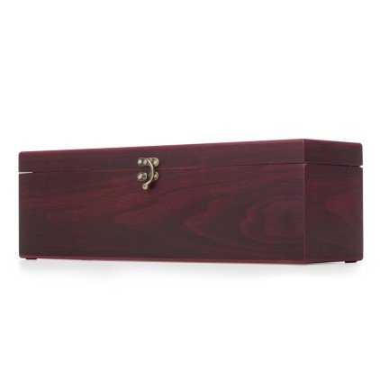 Kit Vinho 4 Peças em Maleta de Madeira Personalizado