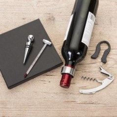 Kit Vinho 5 Peças com Estojo Personalizado