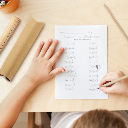 Kit de Escrita 5 Peças com Bolsa Kraft Personalizado