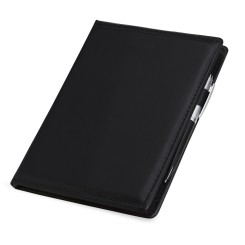 Kit Anotações com Caneta em Couro Sintético Personalizado