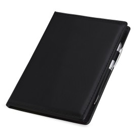 Kit Anotações com Caneta em Couro Sintético Personalizado