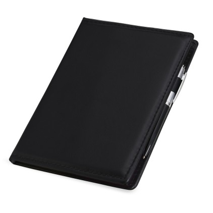 Kit Anotações com Caneta em Couro Sintético Personalizado