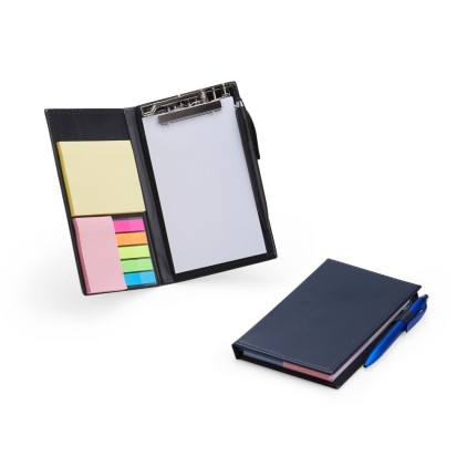 Kit para Anotações em Couro Sintético Personalizado