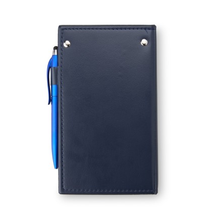 Kit para Anotações em Couro Sintético Personalizado