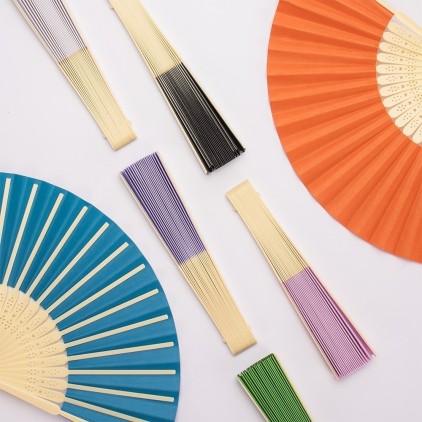 Leque de Bambu Ecológico Personalizado