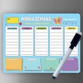 Lousa Magnética Memoboard Personalizada