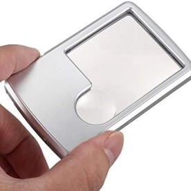 Lupa de Plástico com Luz Personalizada