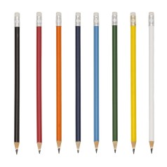 Lápis Resinado Colorido com Borracha Personalizado