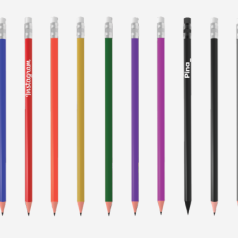 Lápis com Borracha HB02 Personalizado