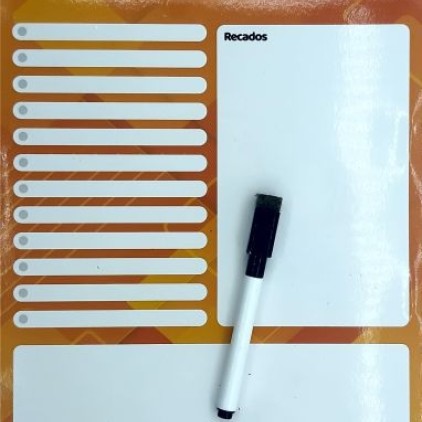 Lousa Magnética Memoboard Personalizada