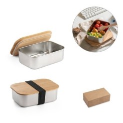 Marmita Ecológica Inox e Bambu Personalizada