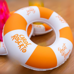 Mini Boia Inflável para Taça Personalizada