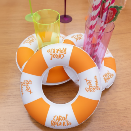 Mini Boia Inflável para Taça Personalizada