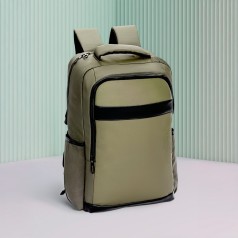 Mochila Couro Sintético USB 21 L Personalizada