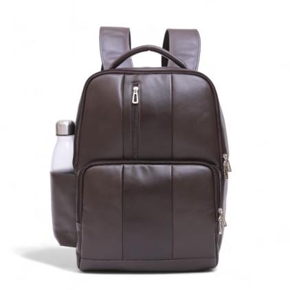 Mochila de Couro Legítimo Casual Personalizada