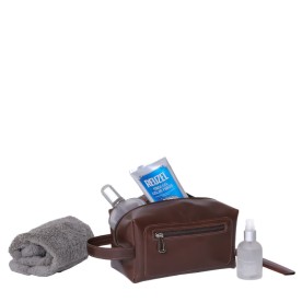 Necessaire Retangular em Couro Personalizada