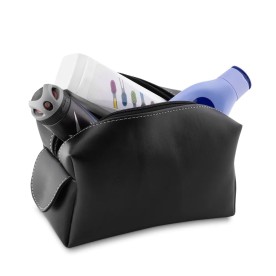 Nécessaire em Couro Sintético com Alça Personalizada