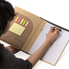 Pasta Convenção Kraft com Blocos Personalizada