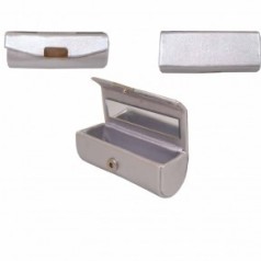 Porta Batom com Espelho Personalizado para Brinde