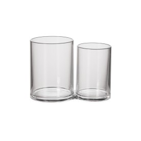 Porta Caneta Duplo de Acrílico Personalizado