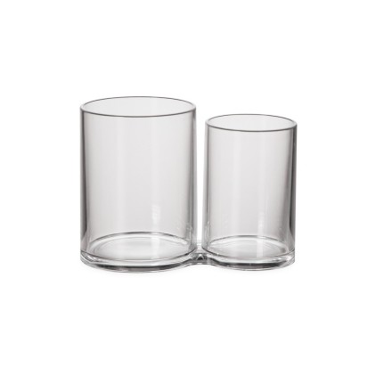 Porta Caneta Duplo de Acrílico Personalizado